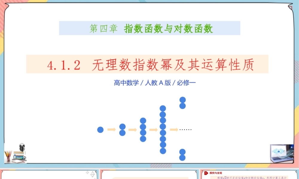 4.1.2 指数（第二课时课件）-2023-2024学年高一数学同步备课《知识•素养•思维》精讲课件（人教A版2019必修第一册）.pptx