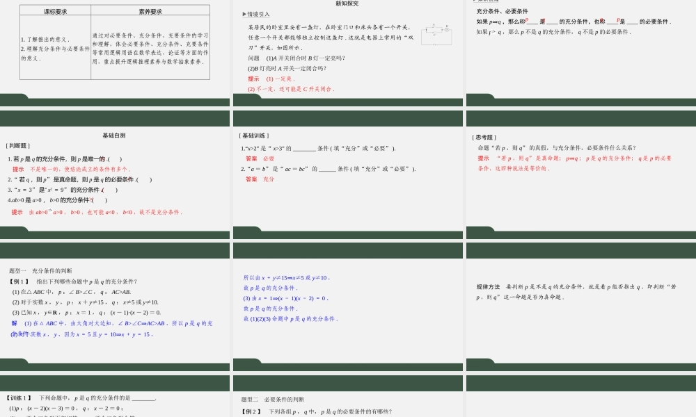 2.2 充要条件（第二课时）（课件）-2021-2022学年高一数学同步精品课件（苏教版2019必修第一册）.pptx