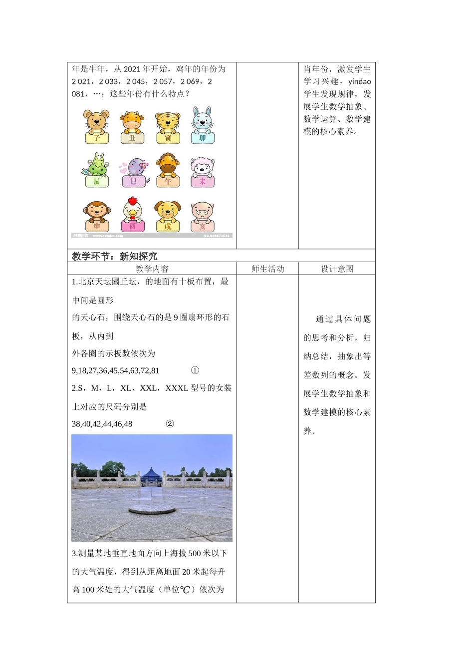 4.2.1等差数列第一课时教学设计-（新教材 新高考高中数学）-2021-2022学年高二上学期数学（人教A版（2019）选择性必修第二册）.docx_第2页