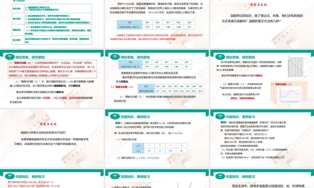 3.2函数的表示方法（课件）（2课时）-【中职专用】高一数学同步精品课堂（高教版2021·基础模块上册）.pptx