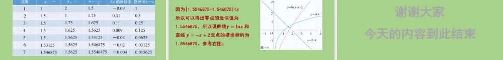 4.4.2计算函数零点的二分法　课件——2022-2023学年高一上学期数学湘教版（2019）必修第一册.pptx
