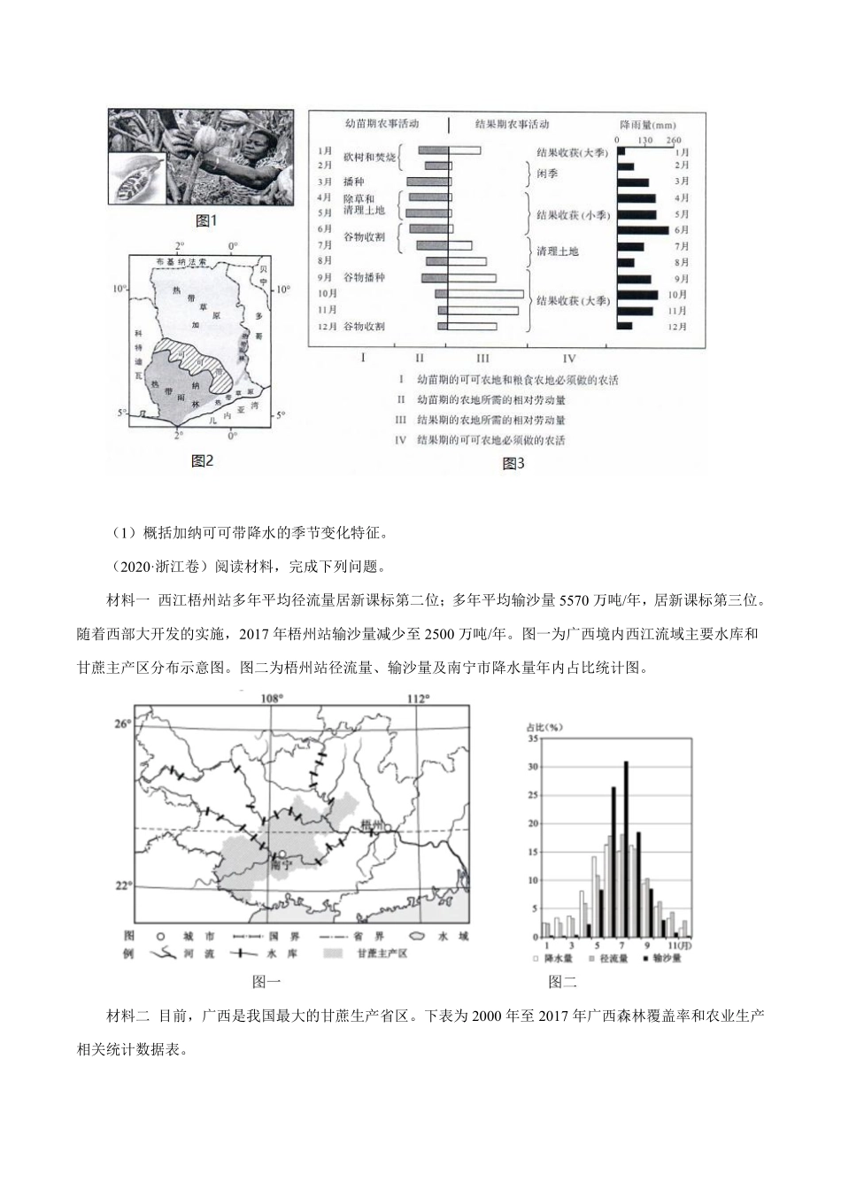 专题04 地球上的水（原卷版）.pdf_第3页