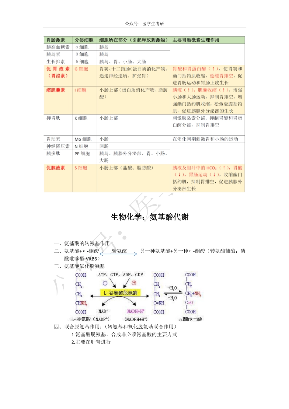 消化道生理&氨基酸代谢&肺心病.pdf_第2页