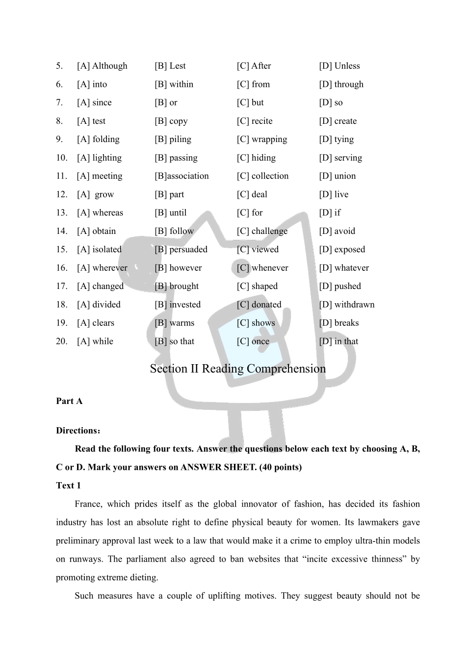 知乎·2016 年全国硕士研究生入学统一考试英语一试题.pdf_第2页