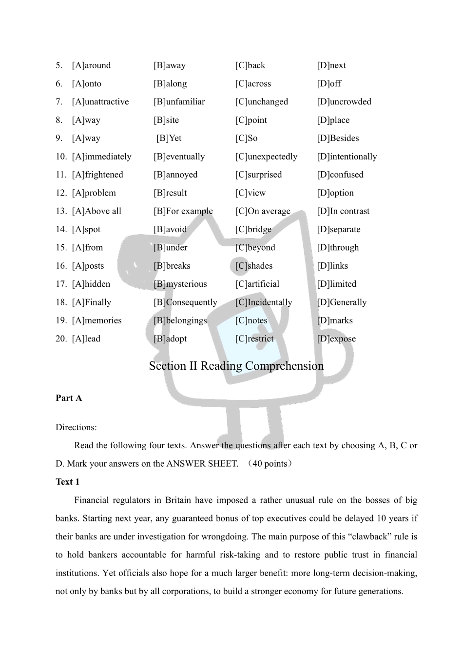 知乎·2019 年全国硕士研究生入学统一考试英语一试题.pdf_第2页