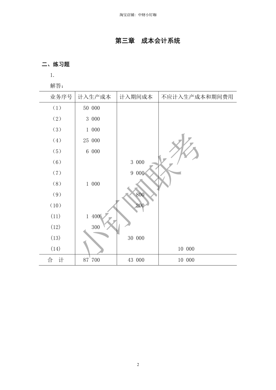 《成本管理会计》2-15章答案.pdf_第2页