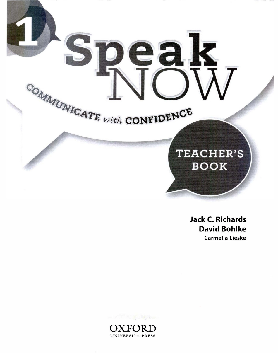 Speak Now Teacher's Book 1.pdf_第2页