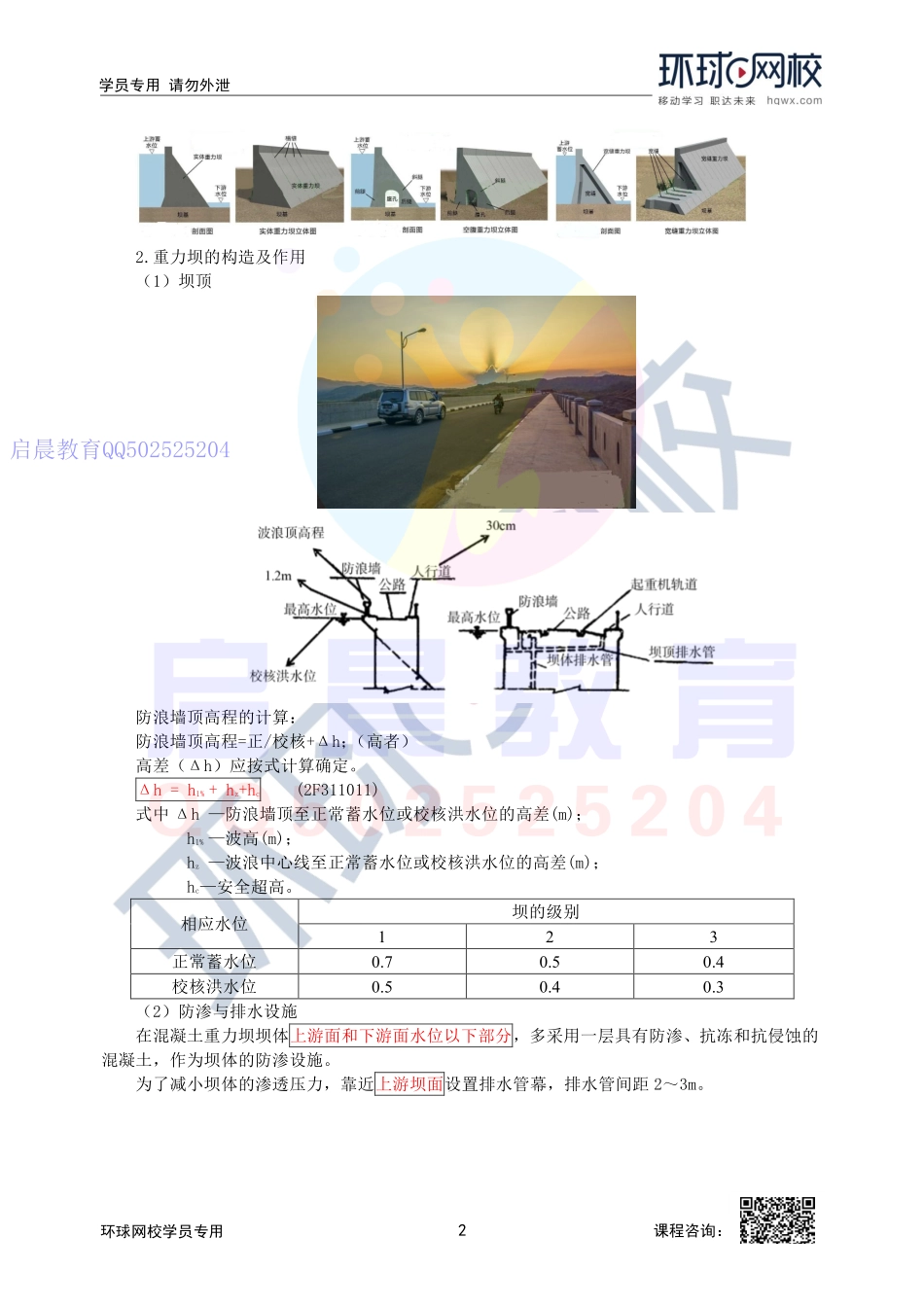 WM_第4讲-2F311010-混凝土坝的构造及作用.pdf_第2页