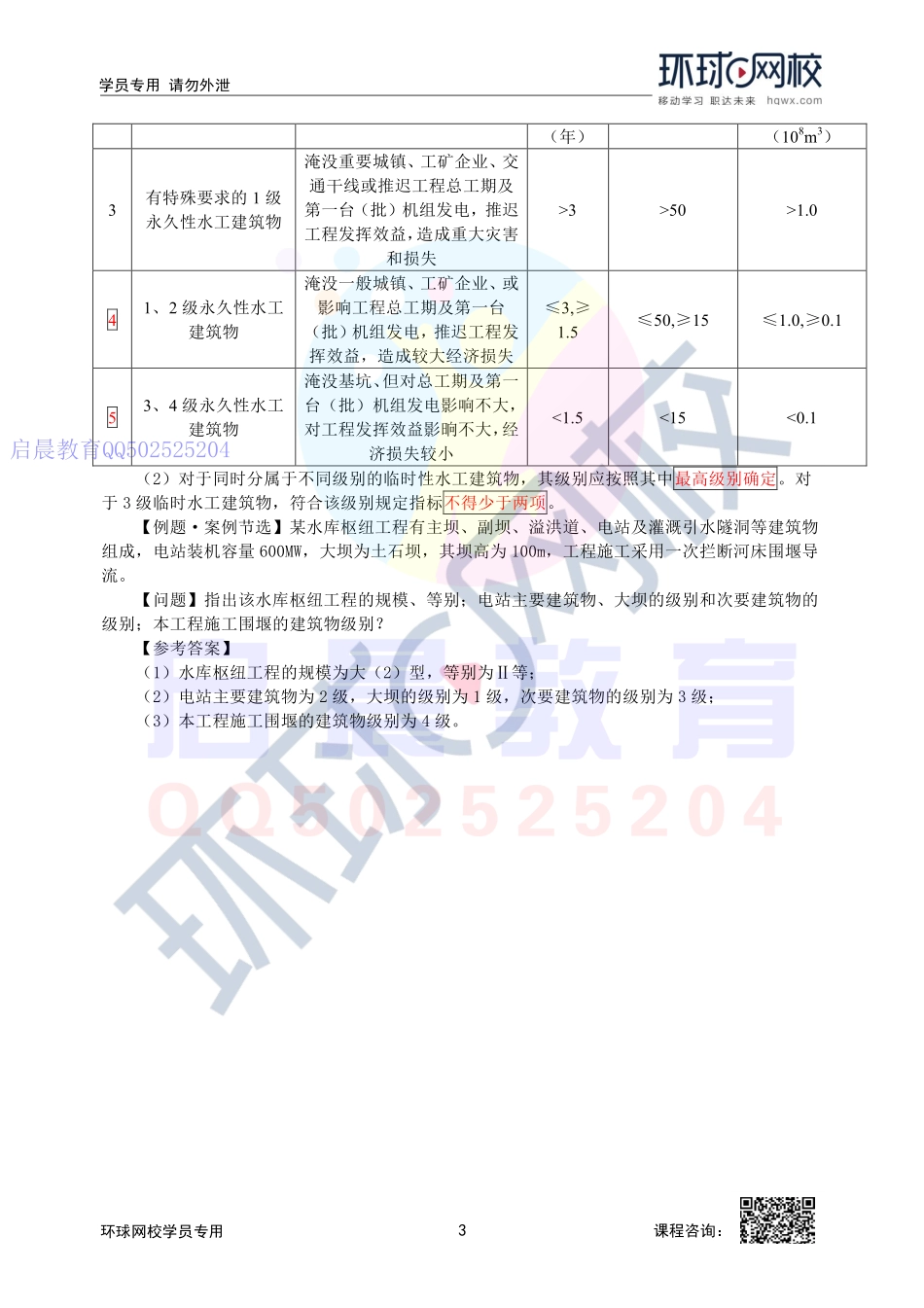 WM_第8讲-2F311010-水工建筑物的级别划分.pdf_第3页