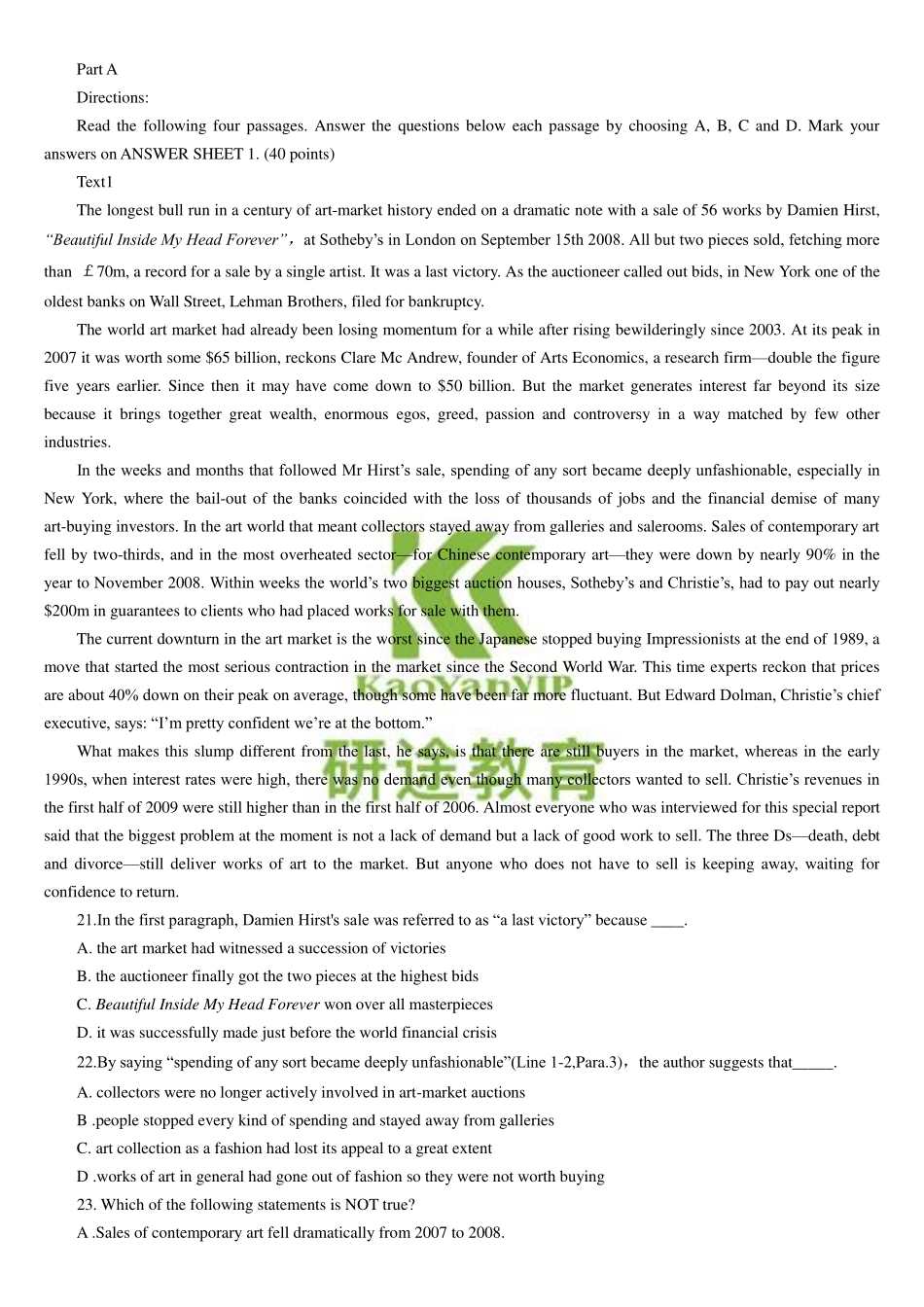 2010年考研英语二真题和答案.pdf_第2页