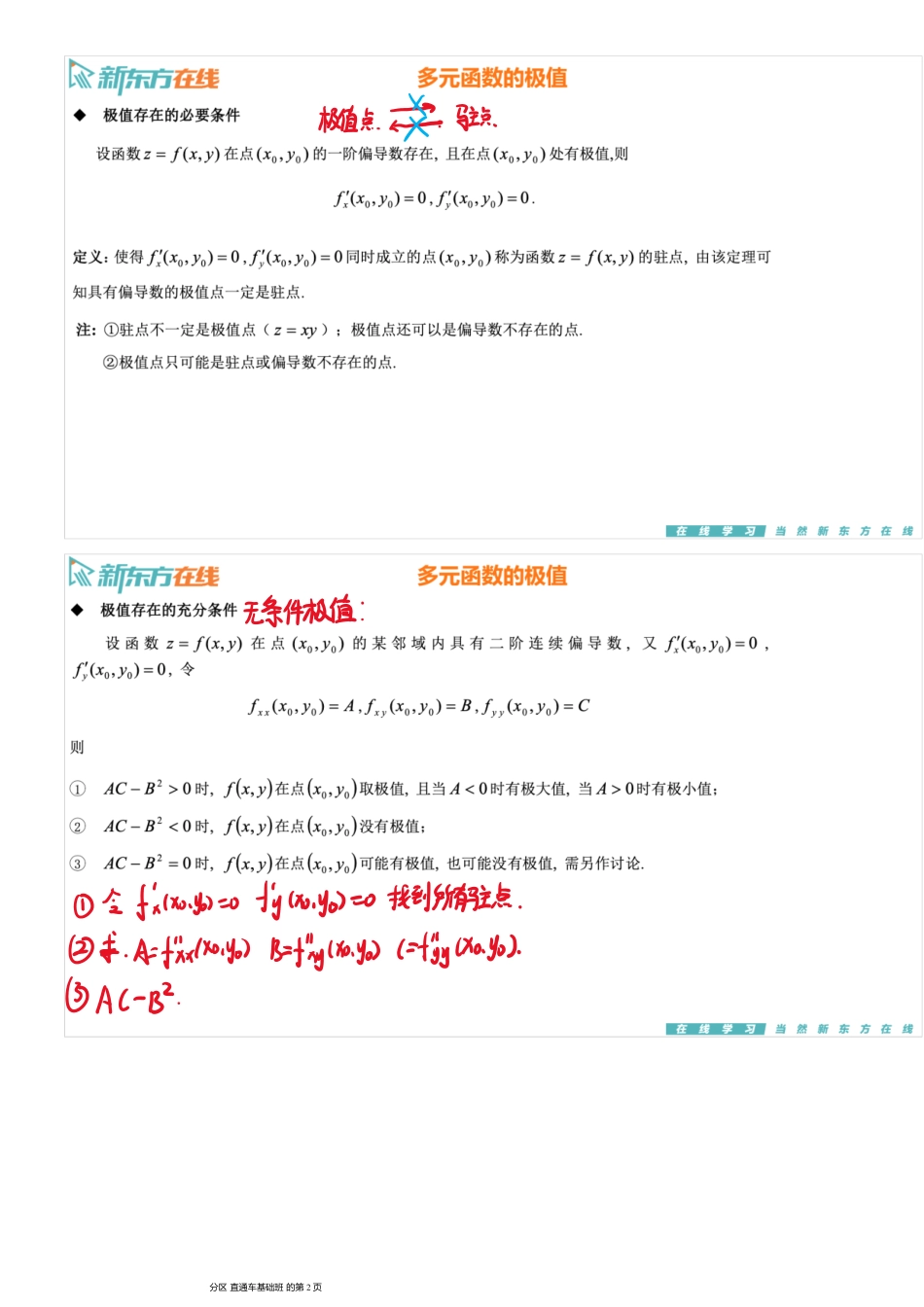 第8章3-多元函数的应用【公众号：小盆学长】免费分享.pdf_第2页