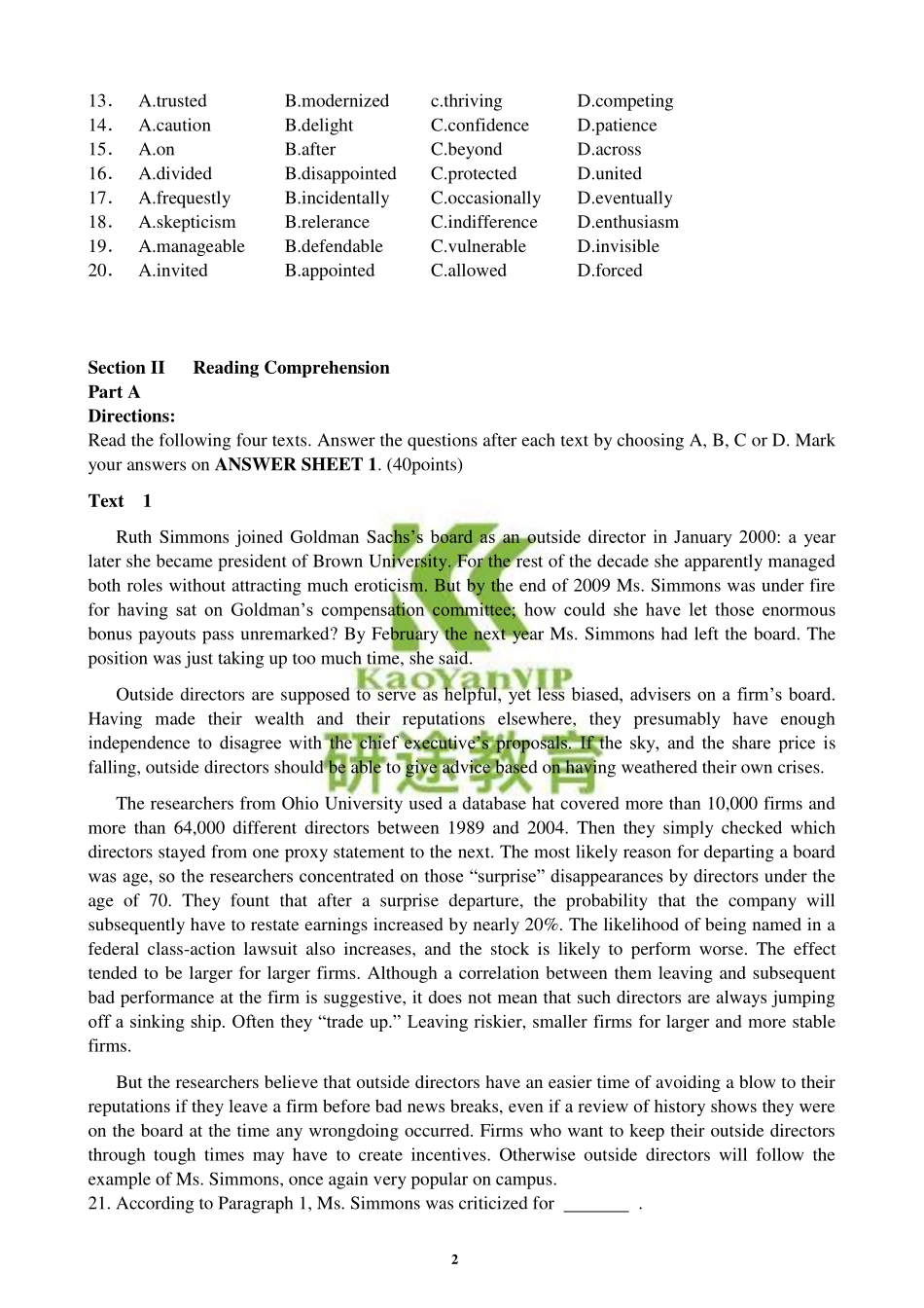 2011考研英语二真题及答案解析.pdf_第2页