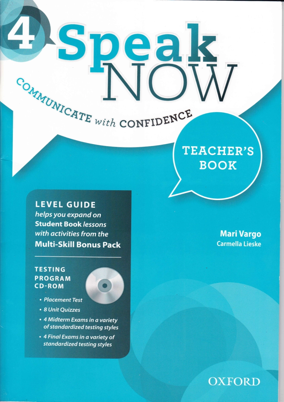 Speak Now Teacher's Book 4.pdf_第1页