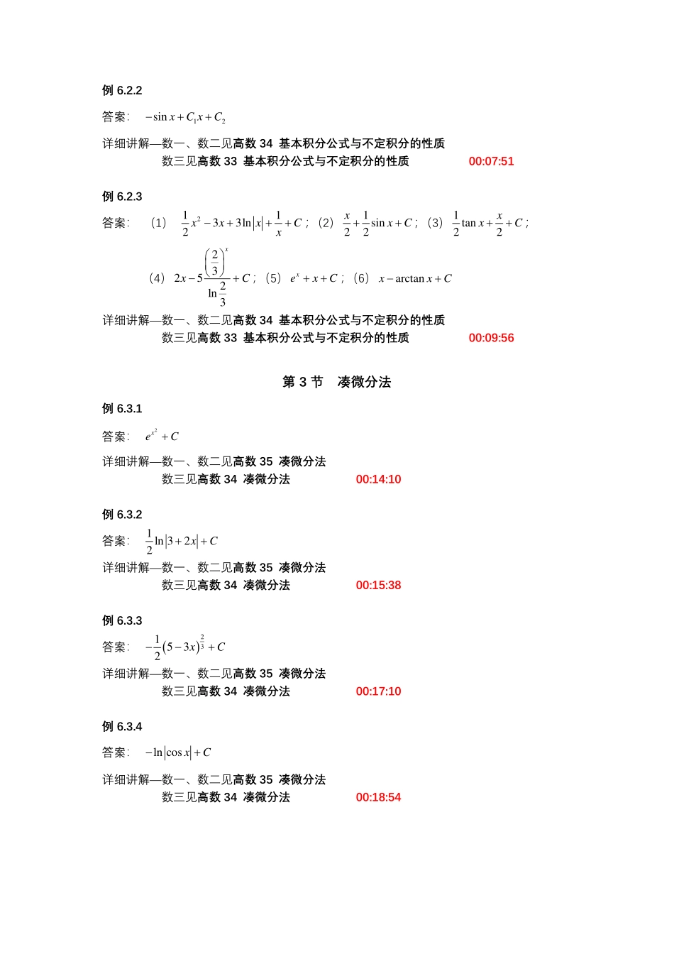 第六章 不定积分【公众号：小盆学长】免费分享.pdf_第2页