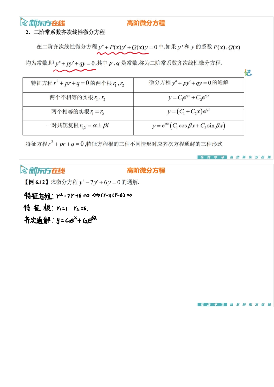 第6章3-高阶微分方程1【公众号：小盆学长】免费分享.pdf_第2页
