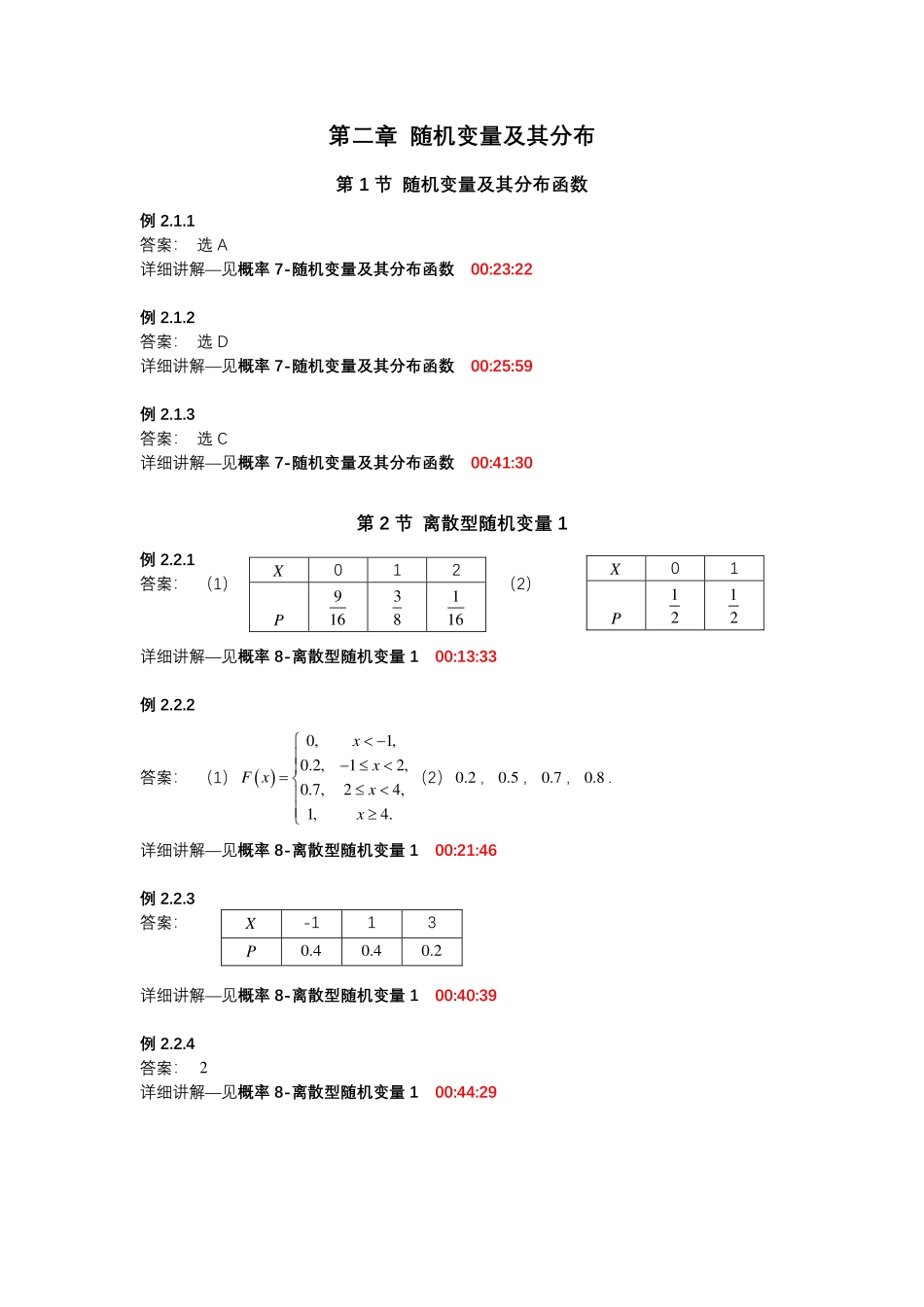 第二章 随机变量及其分布【公众号：小盆学长】免费分享.pdf_第1页