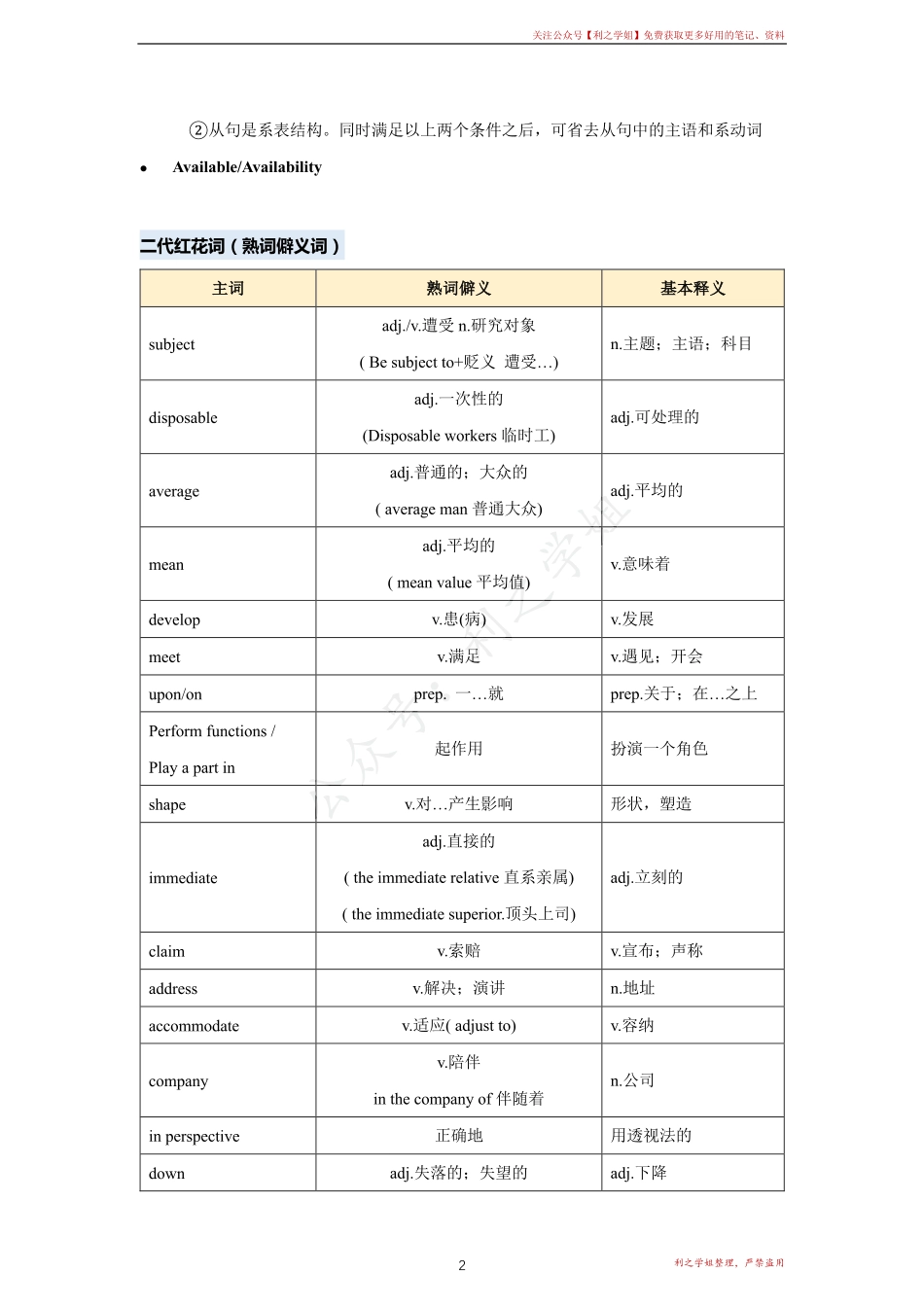 李玉枝老师完形红花绿叶词.pdf_第2页