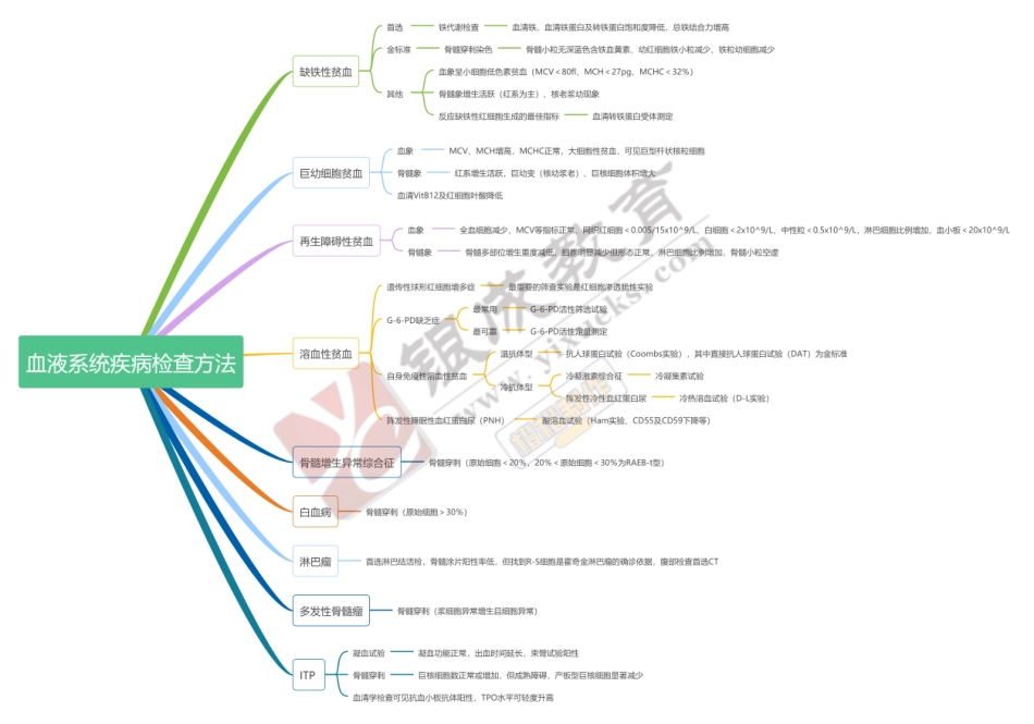 思维导图-血液系统疾病检查方法 .pdf_第1页