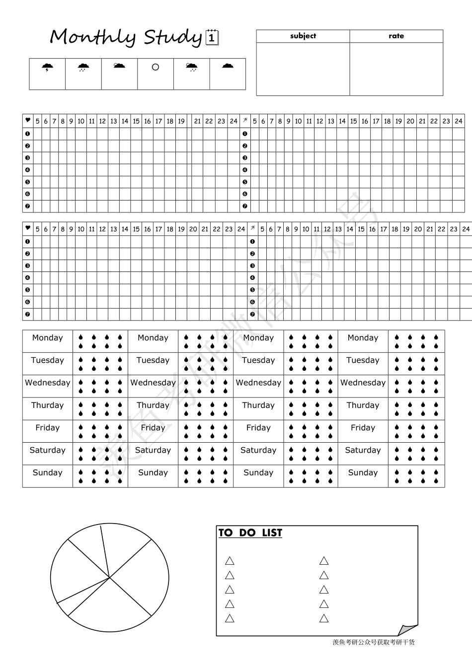 考研学习周计划 .pdf_第1页