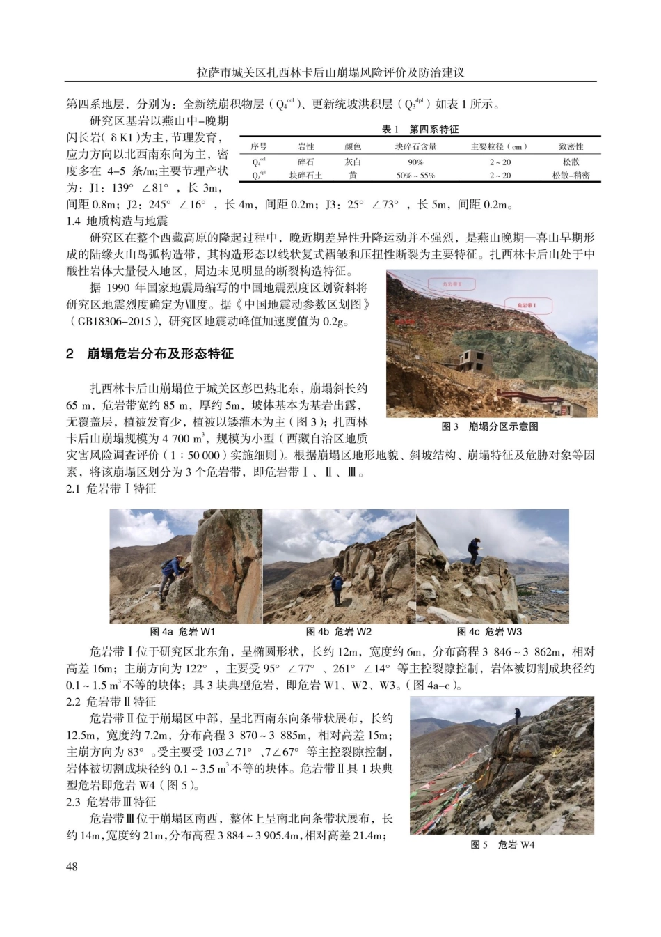 拉萨市城关区扎西林卡后山崩塌风险评价及防治建议.pdf_第2页