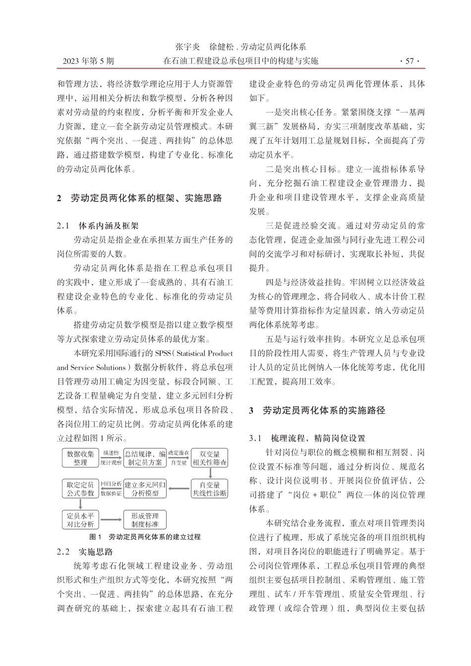 劳动定员两化体系在石油工程建设总承包项目中的构建与实施.pdf_第2页