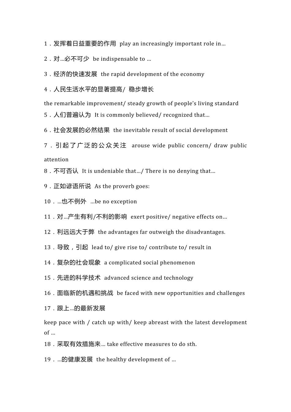 考研英语作文85个高分表达(1).pdf_第1页