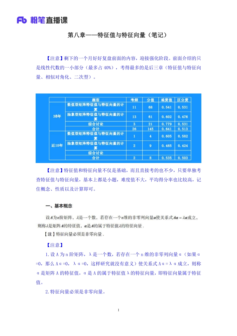 37.第八章——特征值与特征向量+考研数学李振+（笔记）（2025考研系统班图书大礼包·数学）.pdf_第2页