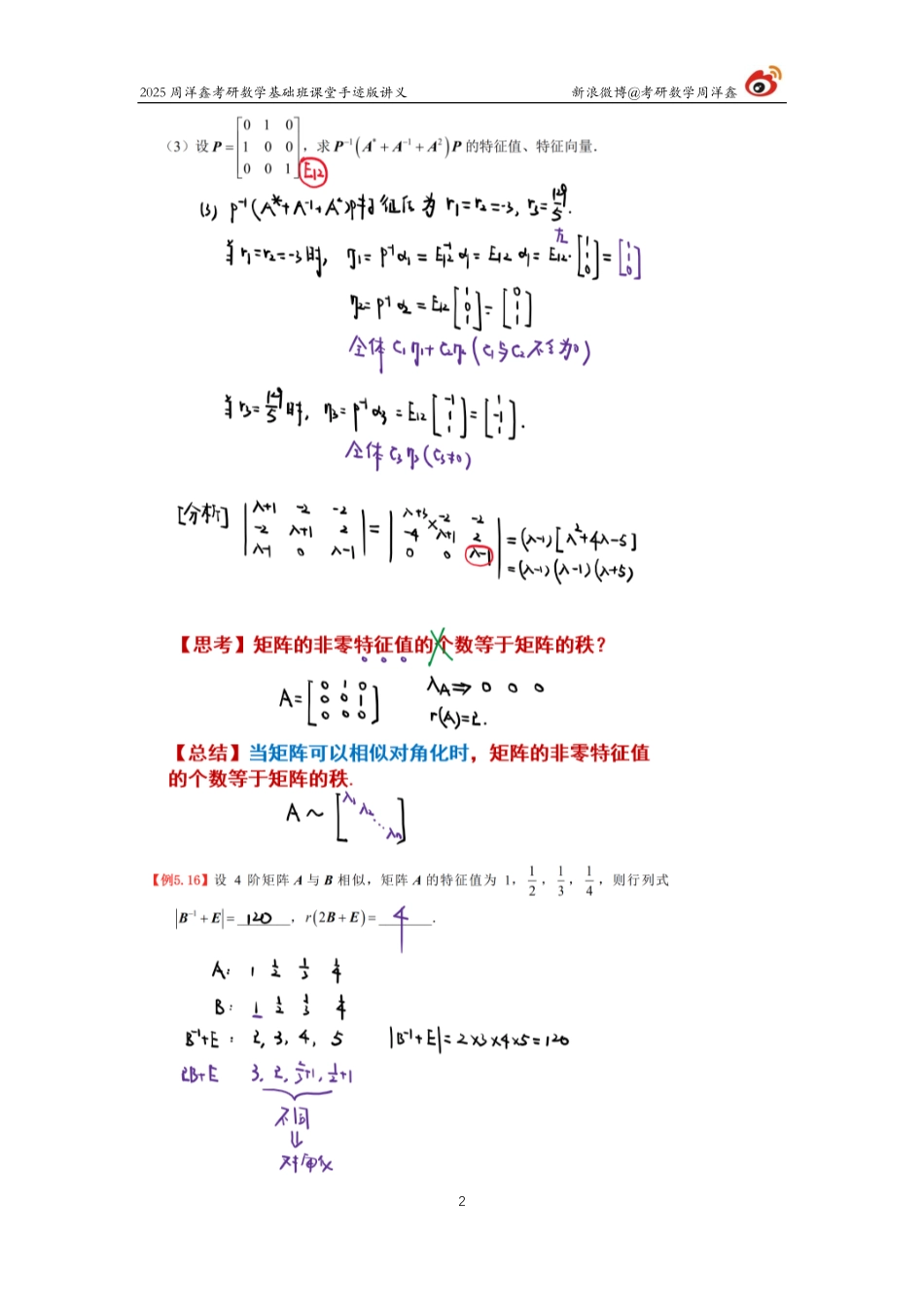 098.2025考研数学基础班（线代15）（周洋鑫）.pdf_第2页