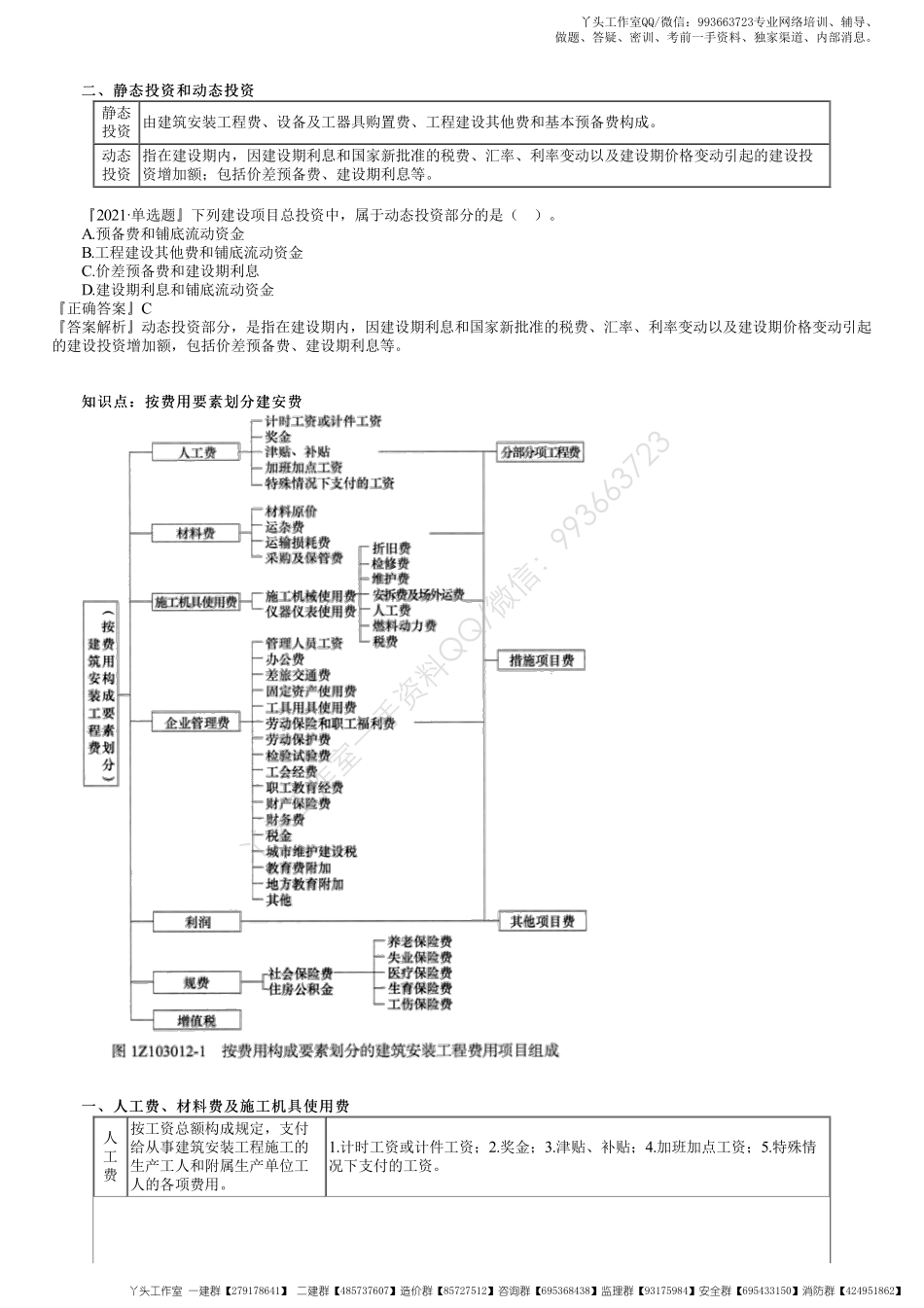 WM_35、1Z103010第01讲　建设项目总投资构成、按构成要素划分建安费.pdf_第3页