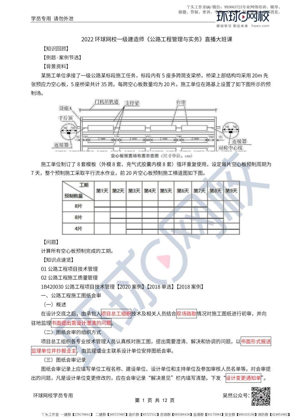 WM_49、2022一建公路直播大班课（二十五）-公路工程项目技术管理与施工质量管理.pdf_第1页