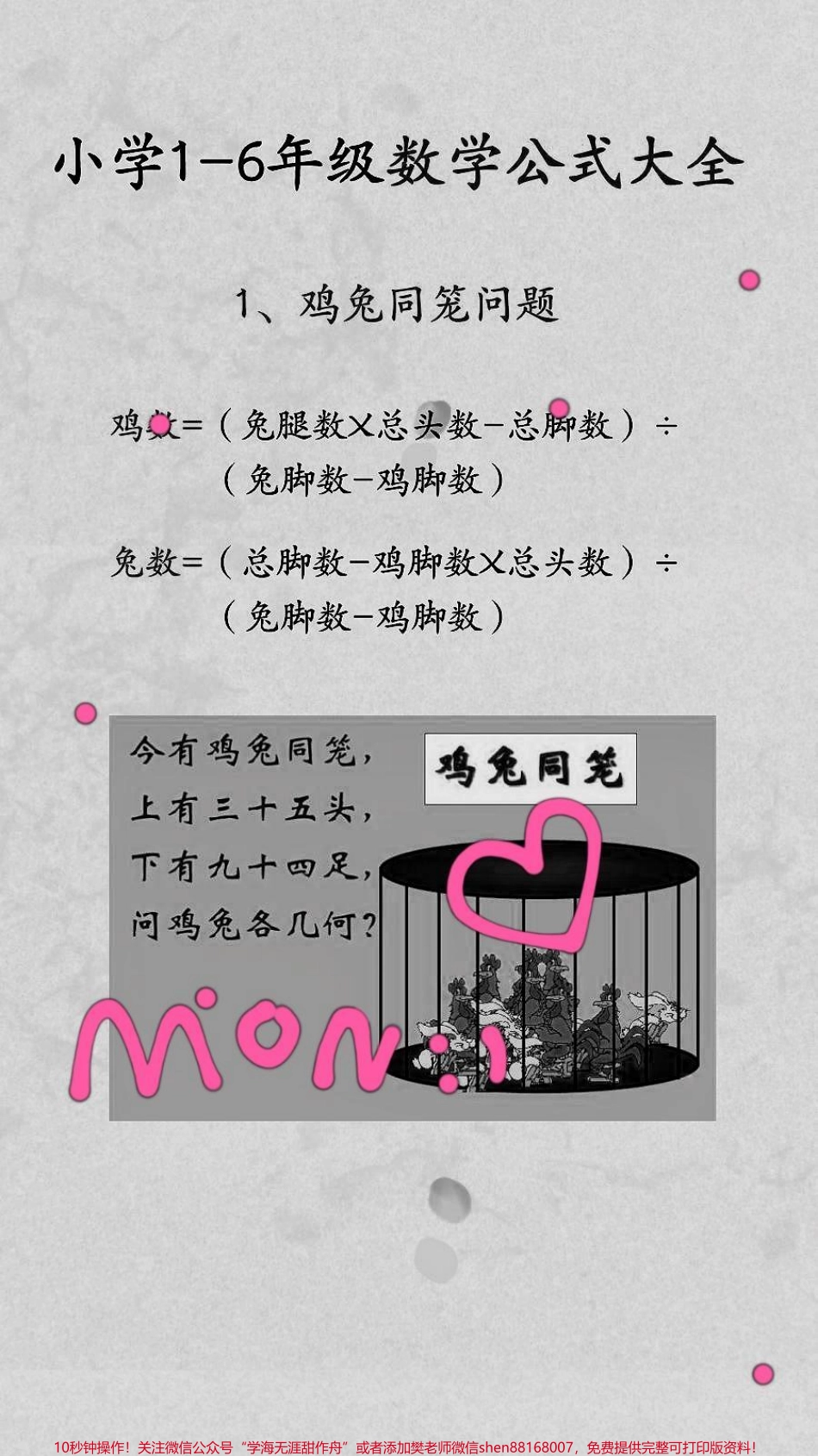 1-6年级公式大全归纳总结！#每天学习一点点 #小学数学 #涨知识 #知识点总结 #知识分享(3).pdf_第1页