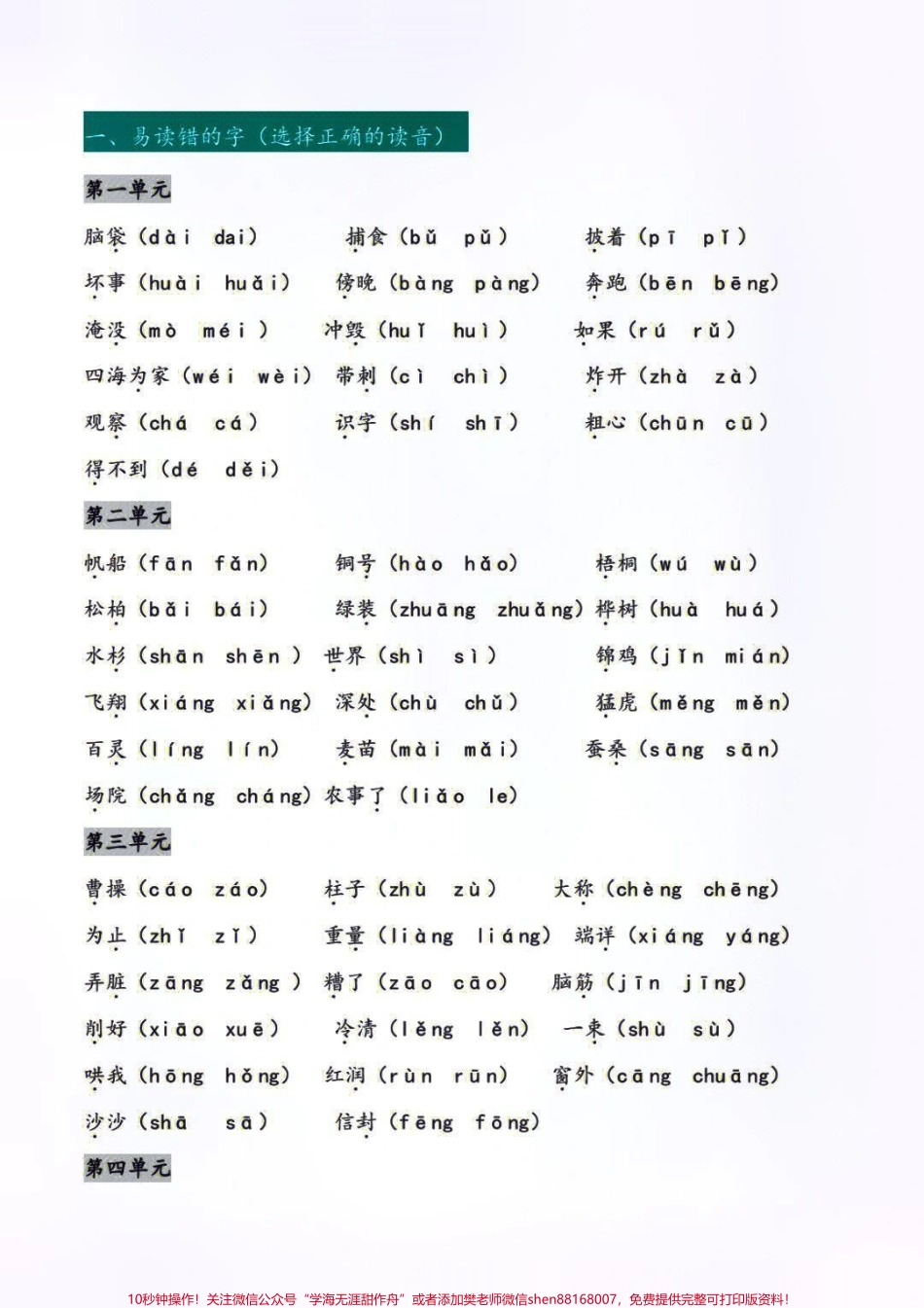 二年级上册语文期中复习知识点练习收藏打印学习吧#知识点总结 #二年级语文 #学习.pdf_第1页