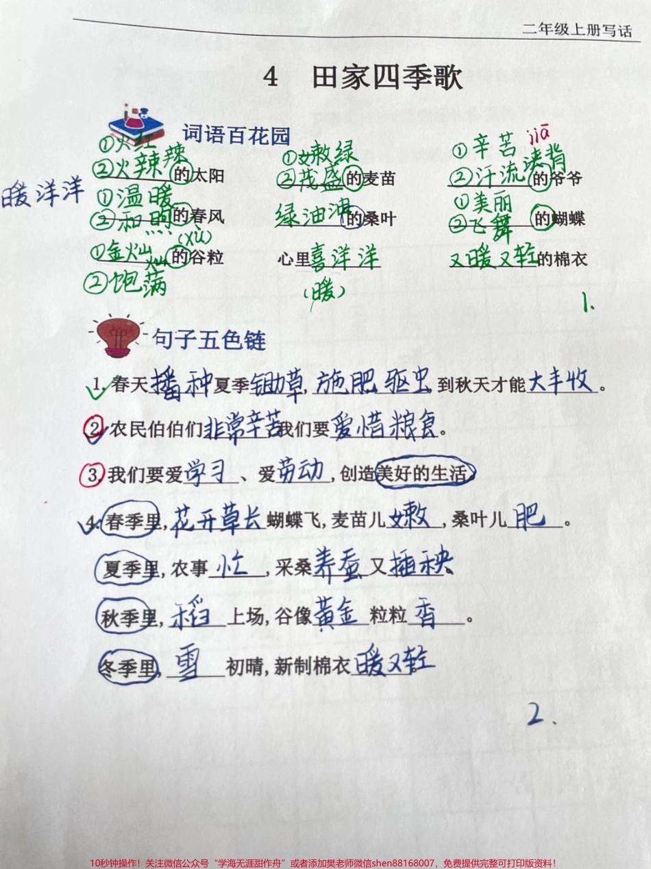 看图写话优秀作文每日一篇#一年级 #二年级 #作文 #看图写话 #知识分享.pdf_第2页