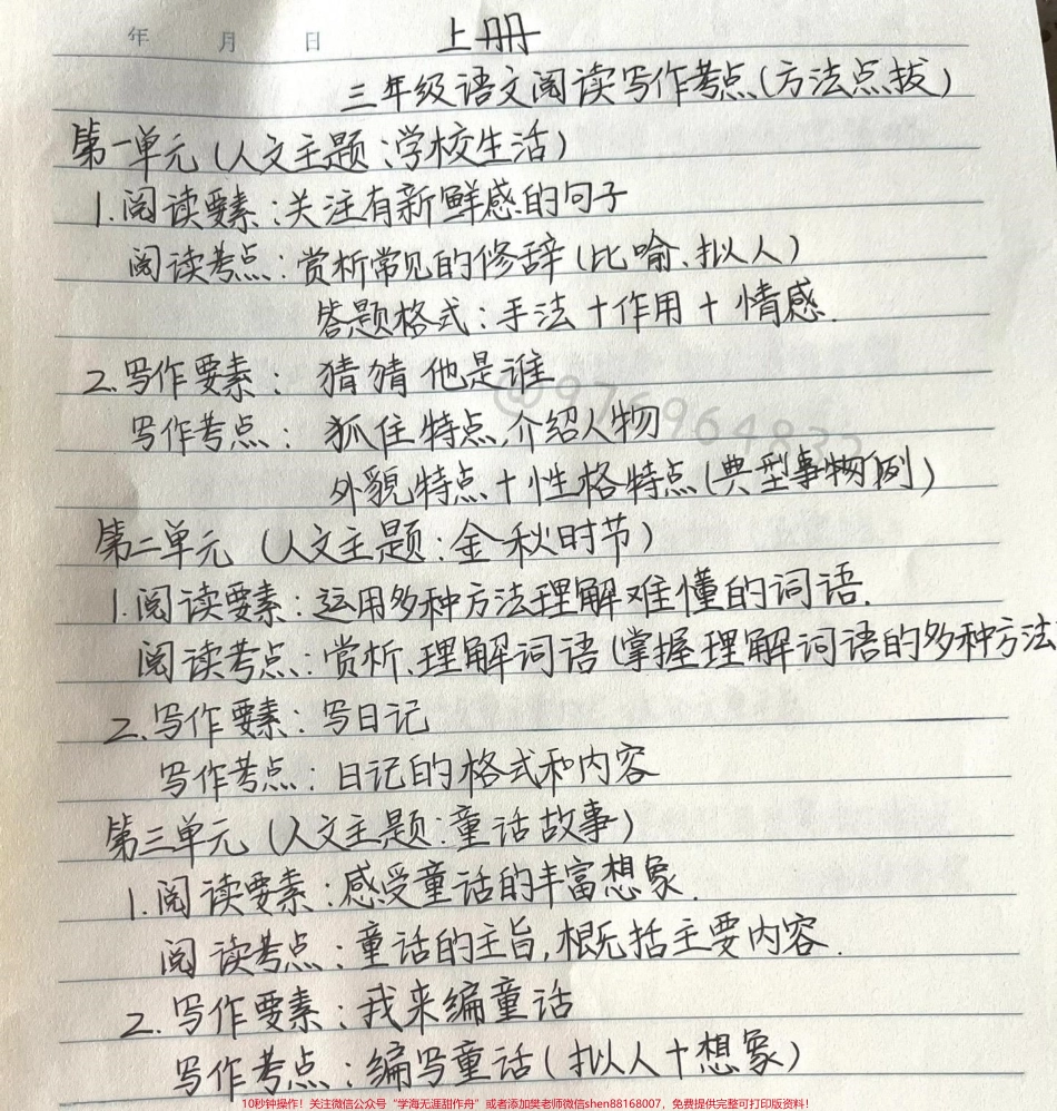 三年级语文和二年级的区别‼️#二升三 #三年级 #三年级上册语文 #作文素材 #暑假预习.pdf_第2页