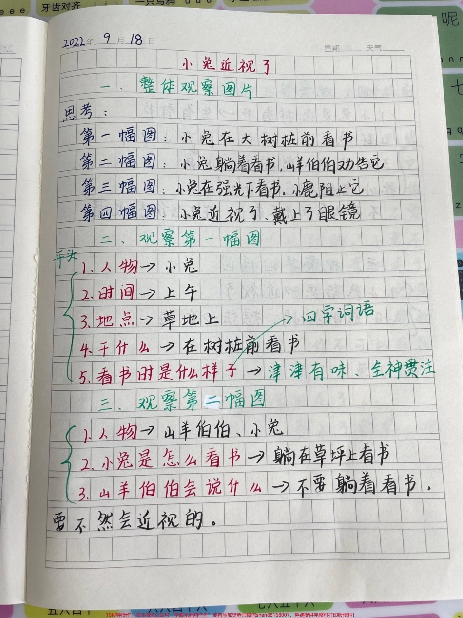 一二年级优秀看图写话#小学语文 #一年级 #家长收藏孩子受益 #学习 #家庭教育.pdf_第1页