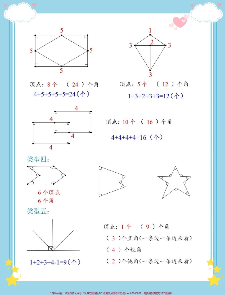 一升二暑假数学数角的方法和练习#数学 #角的认识 #每天学习一点点 #暑假预习 #暑假.pdf_第3页