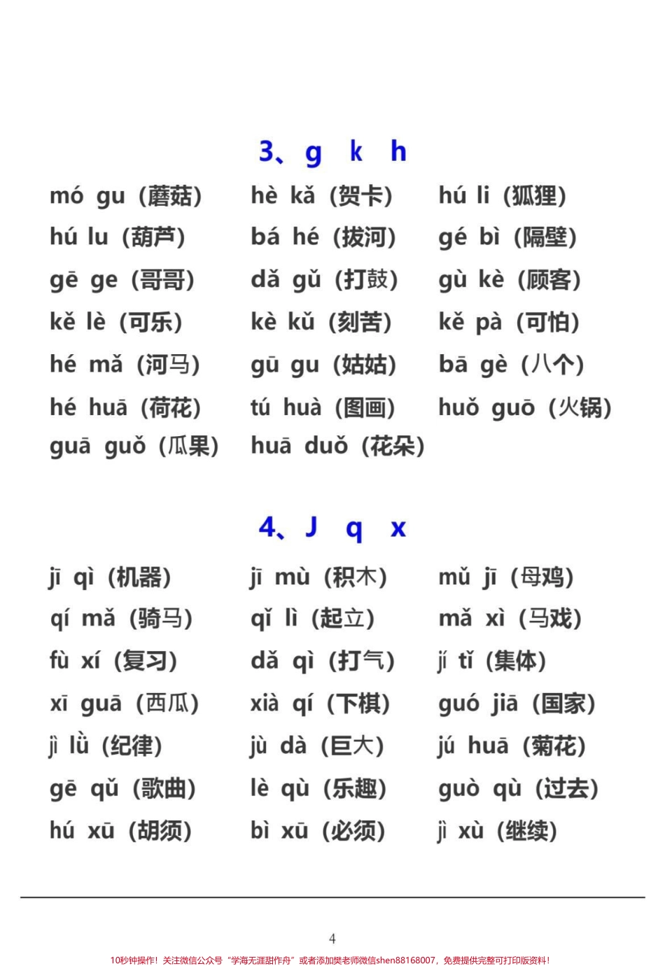 一年级新生读熟这些拼音开学就是班级学霸#知识点总结 #家长收藏孩子受益 #一年级 #教育 #干货.pdf_第2页