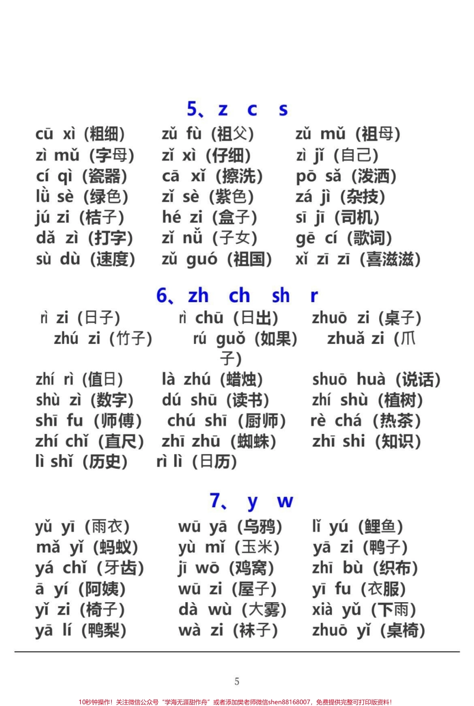 一年级新生读熟这些拼音开学就是班级学霸#知识点总结 #家长收藏孩子受益 #一年级 #教育 #干货.pdf_第3页
