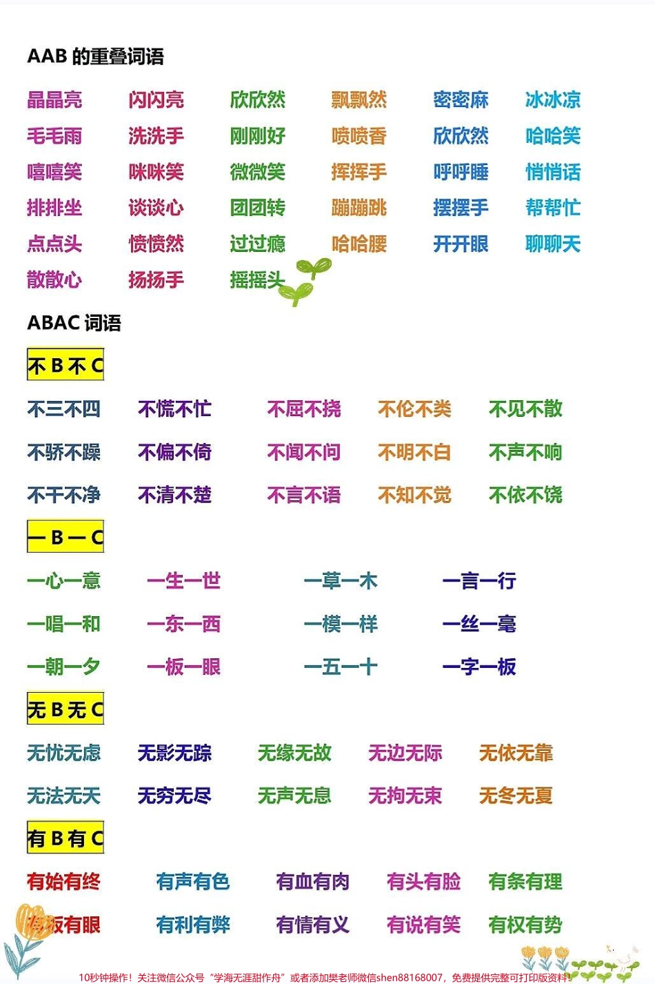 一年级语文下册必读必背常考叠词汇总#一年级重点知识归纳 #一年级语文 #知识点总结 #小学语文知识点 #语文知识分享.pdf_第2页