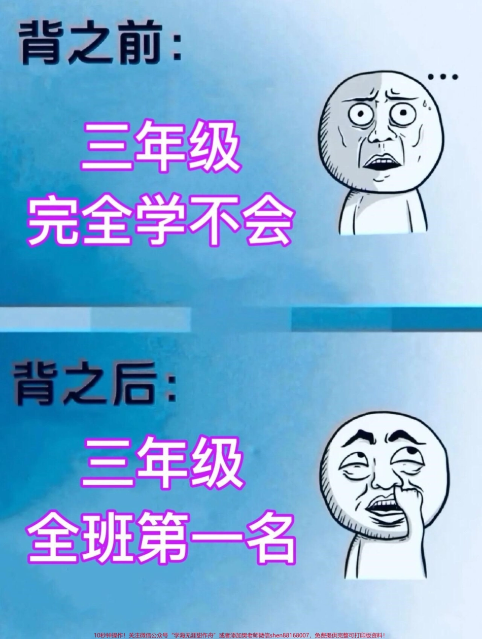 三年级上册语文重要高频知识点汇总老师精心整理家长给孩子打印出来学习吧！#三年级上册#三年级语文 #知识点汇总.pdf_第1页