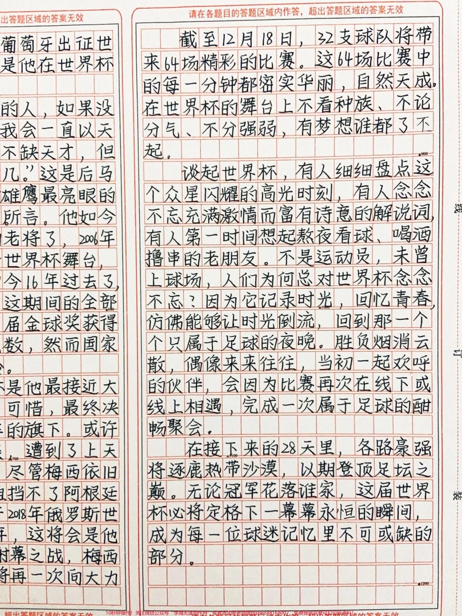 关于震撼人心的世界杯文章《光阴里有故事足球里看人生》#作文 #图文伙伴计划 #抖音图文来了.pdf_第3页