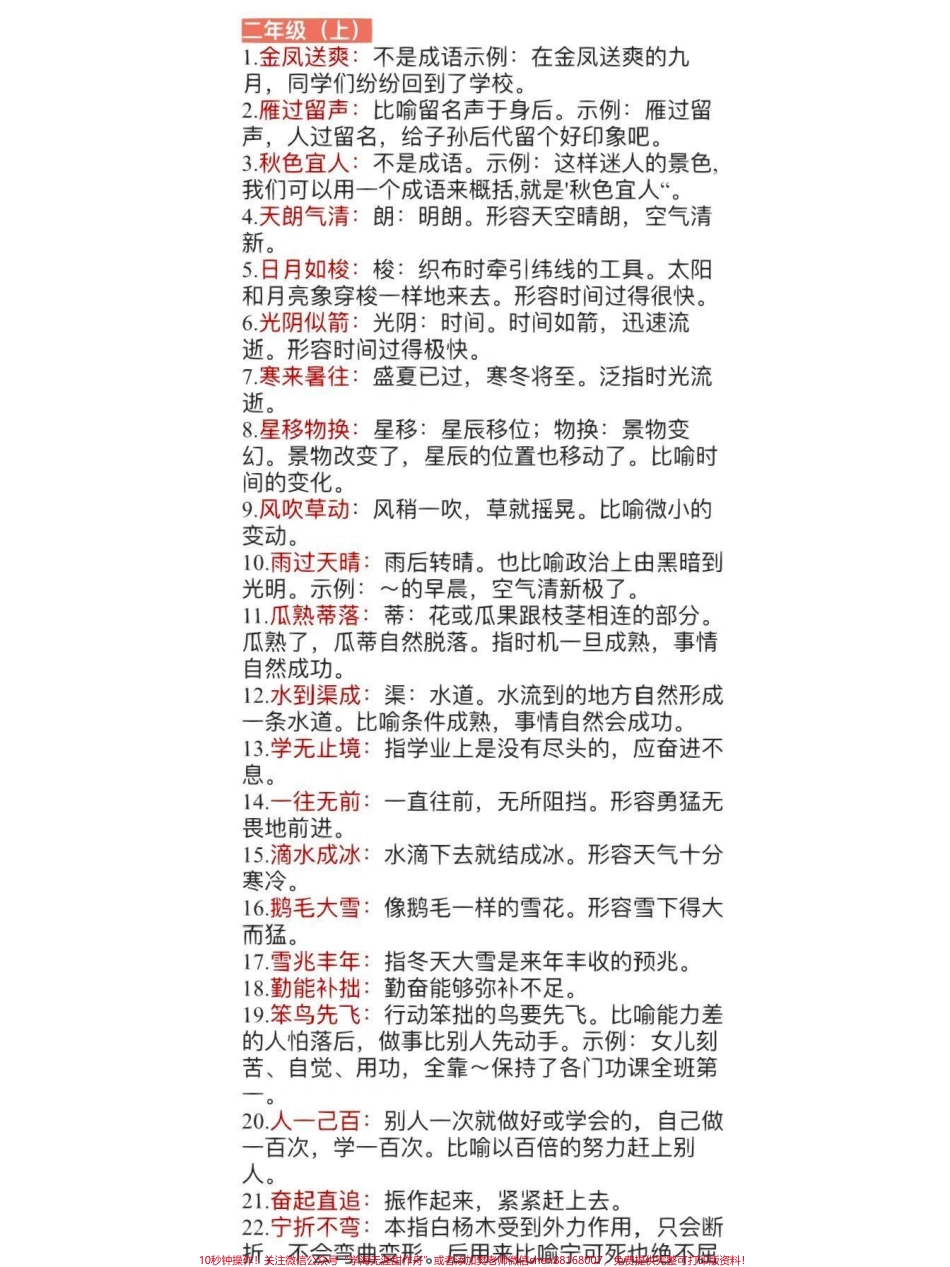 小学阶段必须掌握的成语可以收藏打印给孩子看关注我更多中小学重点学习资料#小学语文 #知识点总结.pdf_第2页
