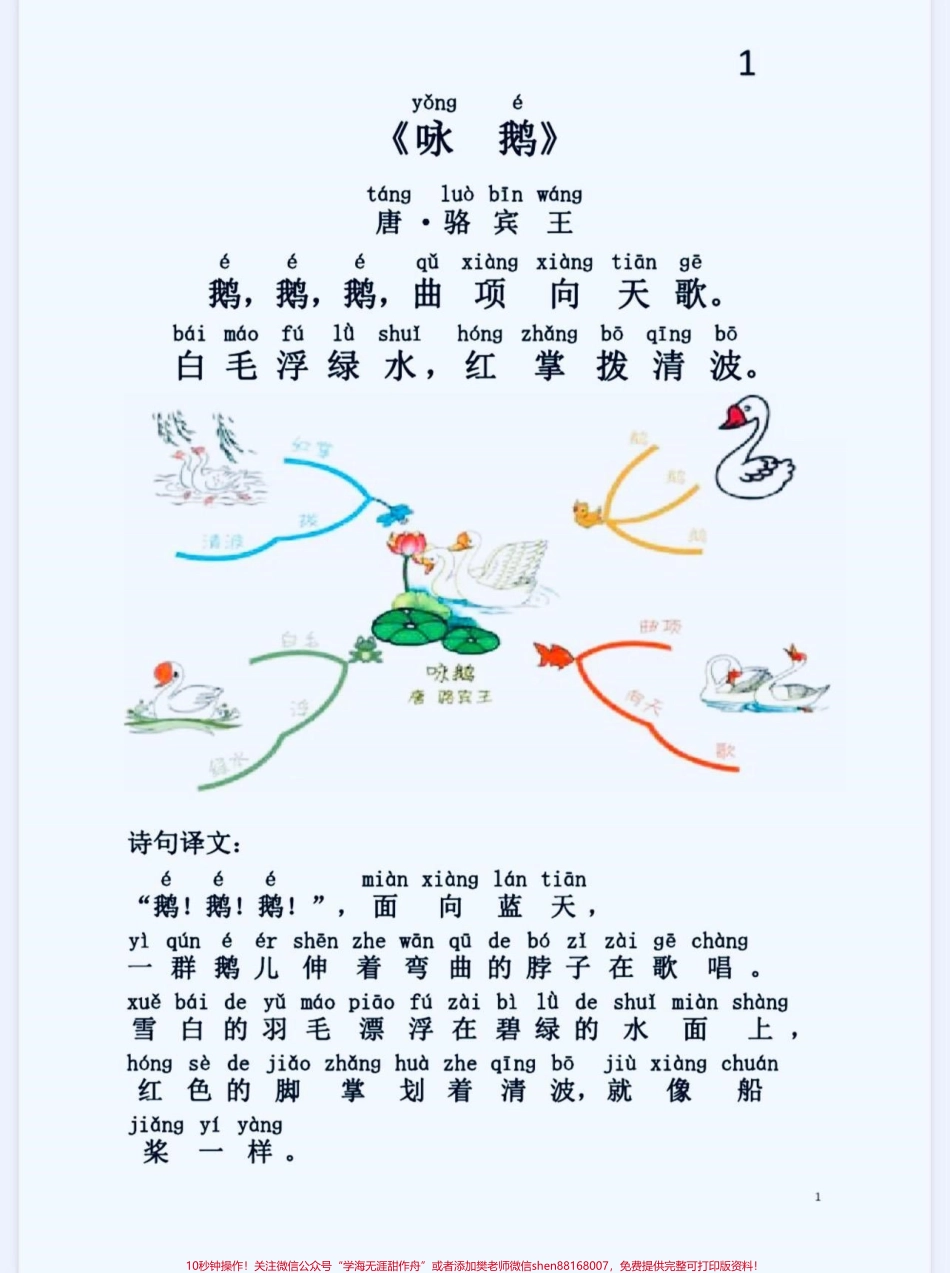 小学生必背75首古诗注音思维导图版小学生必背75首古诗思维导图版有完整电子版可打印#古诗思维导图 #小学生#家长收藏孩子受益 #小学必背古诗 #一年级语文.pdf_第1页