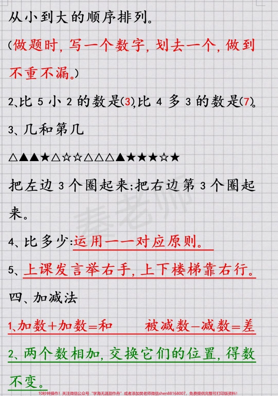 一年级上册数学必考重点公式大全#一年级数学 #期中期末#必考考点 #知识推荐官 #必考题易错题 @抖音小助手 @抖音热点宝 @抖音创作者中心.pdf_第3页