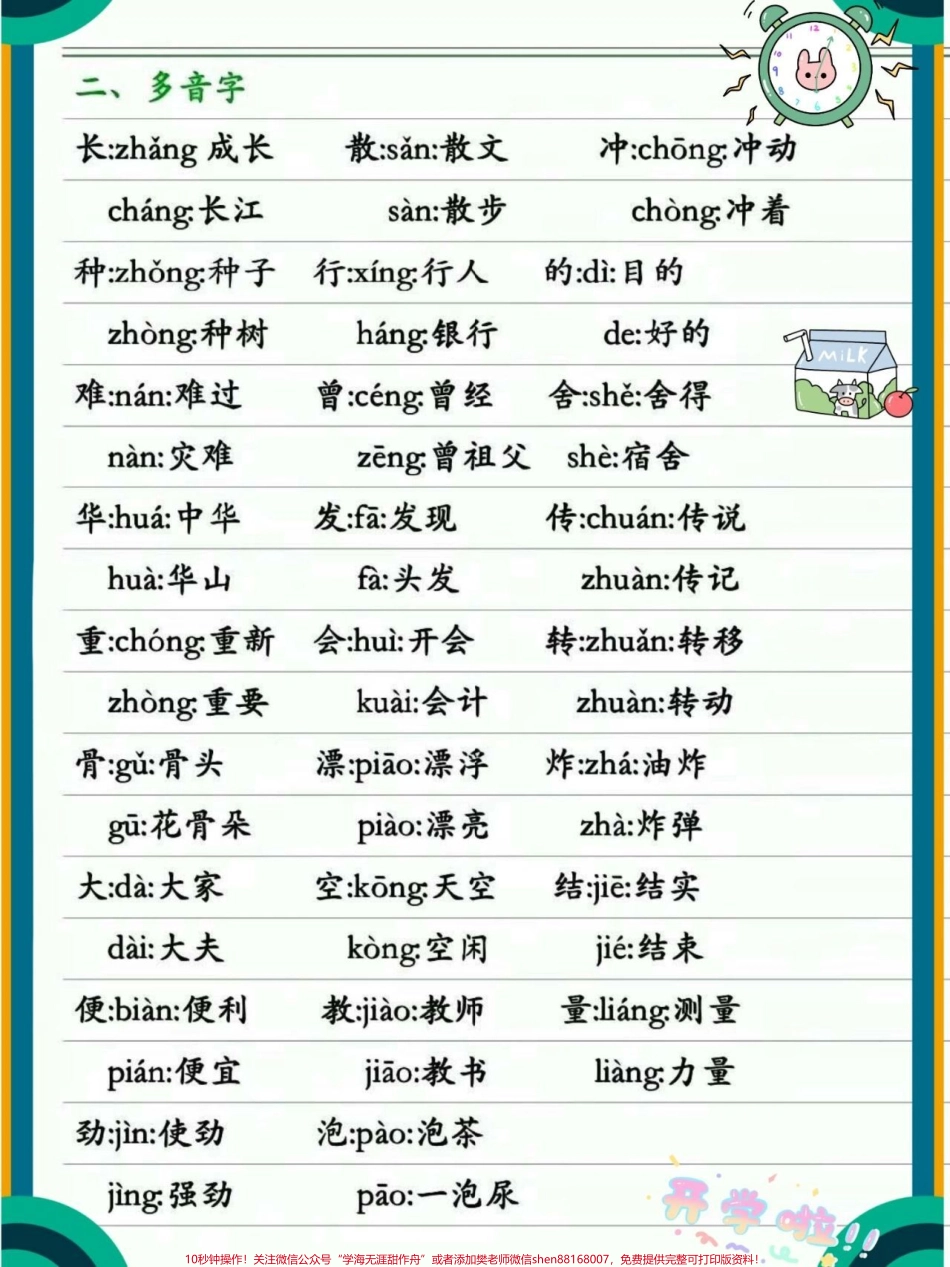 二年级下册语文期中复习重点知识大盘点#每天学习一点点 #小学语文 #教育 #知识点总结 #家长收藏孩子受益.pdf_第2页