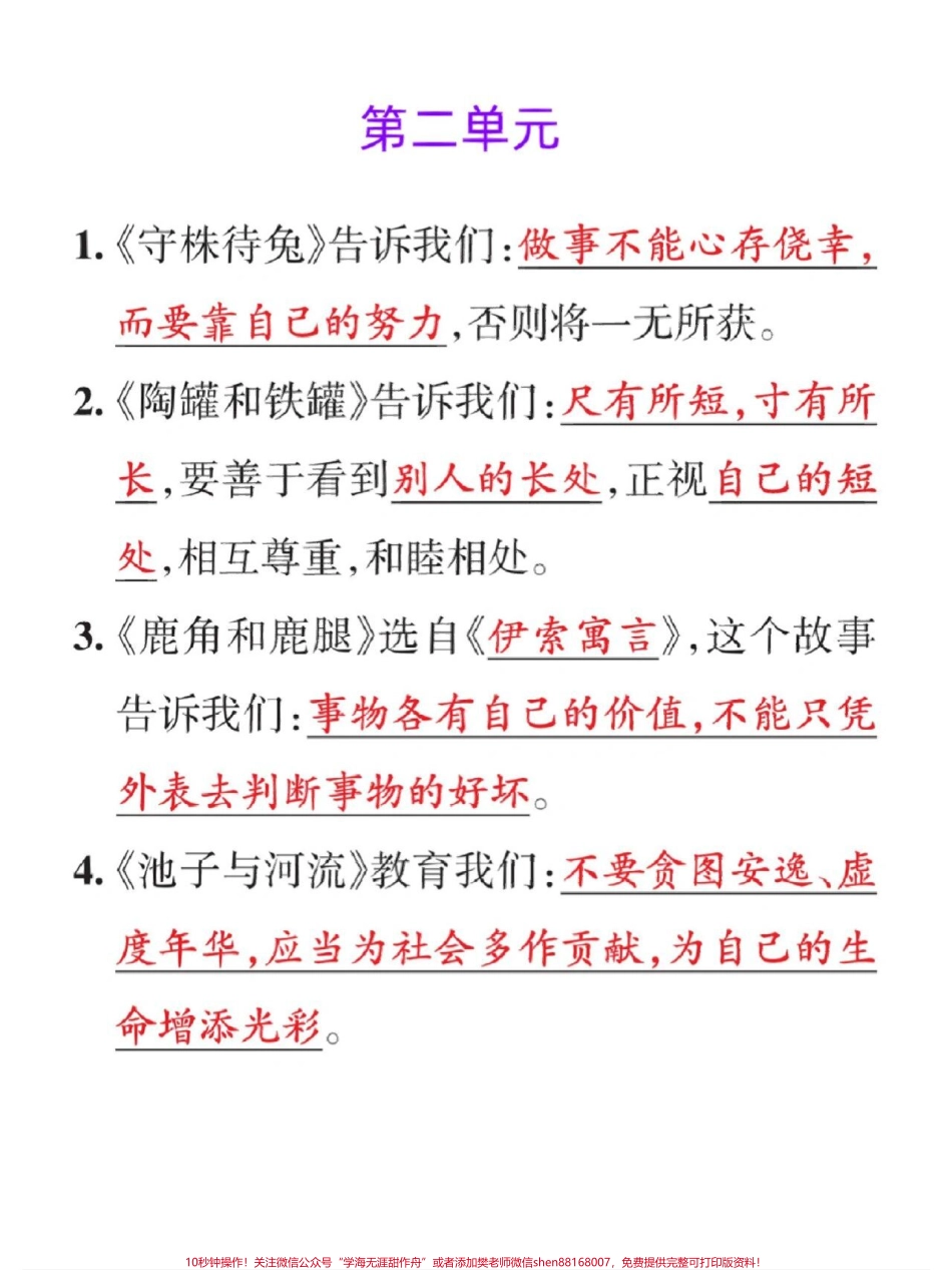 三年级下册语文1-8单元课内知识点梳理汇总大全#教育 #学习 #每天学习一点点 #三年级语文 #亲子教育.pdf_第2页