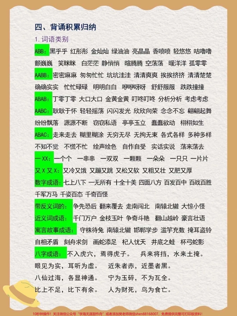 三年级语文下册全册重点知识点归纳三年级语文下册全册重点知识点归纳期中复习重点内容考前必背电子版可分享#知识点总结 #关注我持续更新小学知识 #学习资料分享 #小学语文知识点 #期中考试 @抖音服务中心 @抖音创作者中心.pdf_第3页