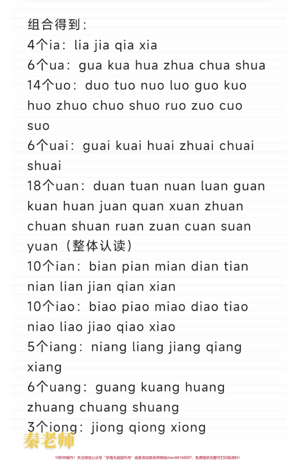 一年级拼音重点打印#一年级拼音#期中考试#必考考点 #学习资料 #声母韵母整体认读音节 @抖音小助手 @抖音热点宝 @抖音创作者中心.pdf_第3页