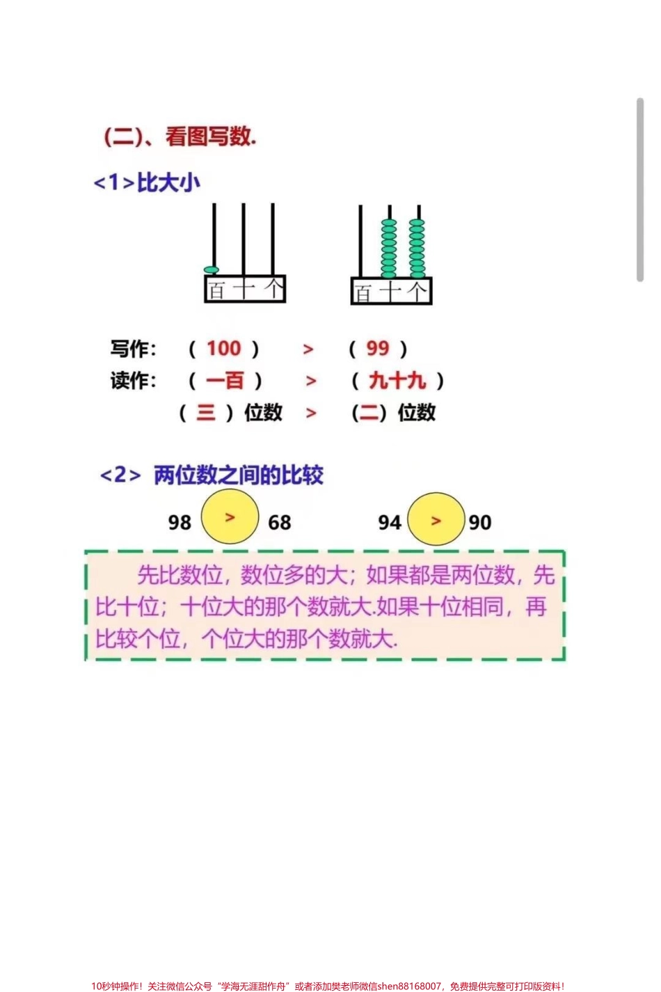 一年级下册数学知识点总结（建议收藏）一年级数学下册知识点总结建议家长收藏！寒假预习复习#一年级数学 #知识点总结 #家长收藏孩子受益 #寒假充电计划 #知识分享.pdf_第2页