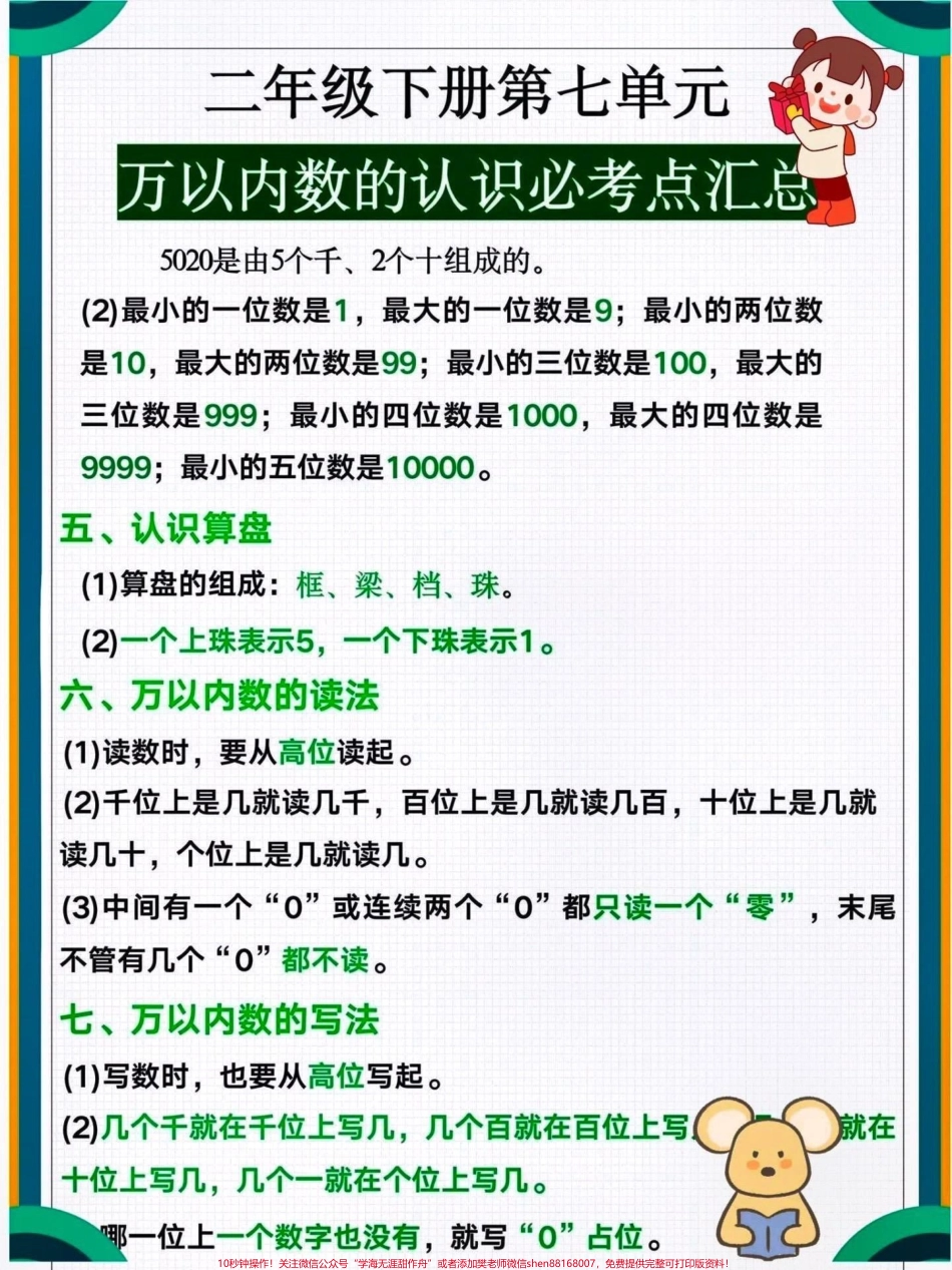 二年级数学下册万以内数的认识bi 考点#关注我持续更新小学知识 #二年级数学 #数学知识讲解 #必考考点 #万以内数的认识 @抖音小助手 @抖音创作者中心 @抖音热点宝.pdf_第2页